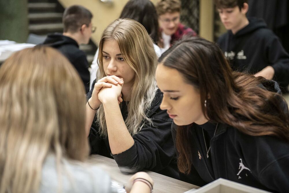 Małopolskie kwalifikacje I Olimpiady Gier Planszowych IPN. Fot. Agnieszka Masłowska (IPN)