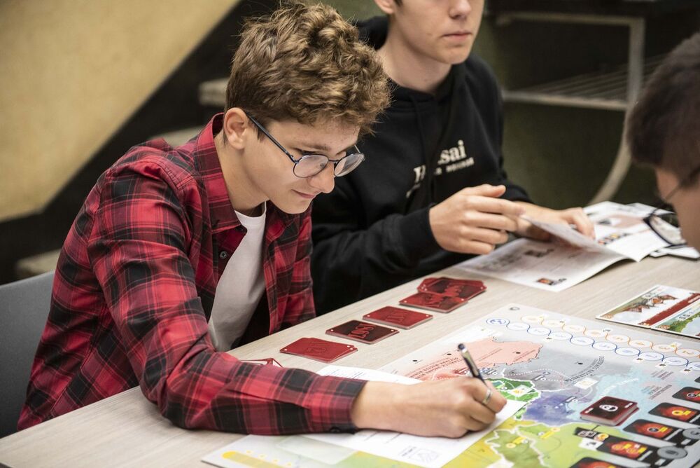 Małopolskie kwalifikacje I Olimpiady Gier Planszowych IPN. Fot. Agnieszka Masłowska (IPN)