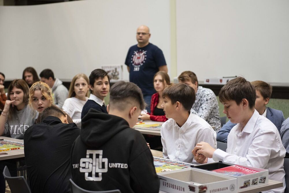 Małopolskie kwalifikacje I Olimpiady Gier Planszowych IPN. Fot. Agnieszka Masłowska (IPN)