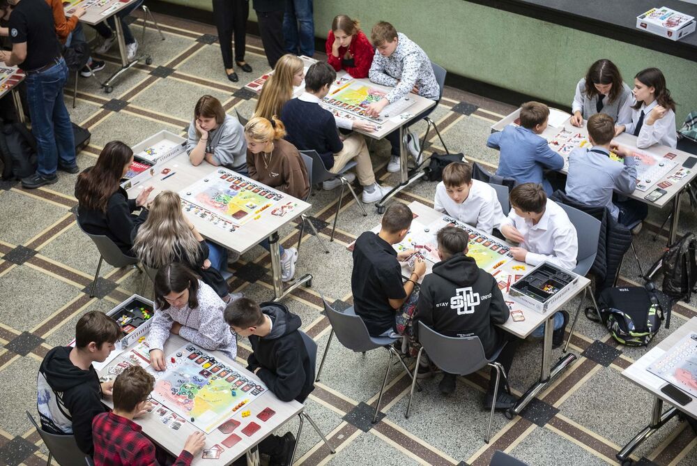 Małopolskie kwalifikacje I Olimpiady Gier Planszowych IPN. Fot. Agnieszka Masłowska (IPN)