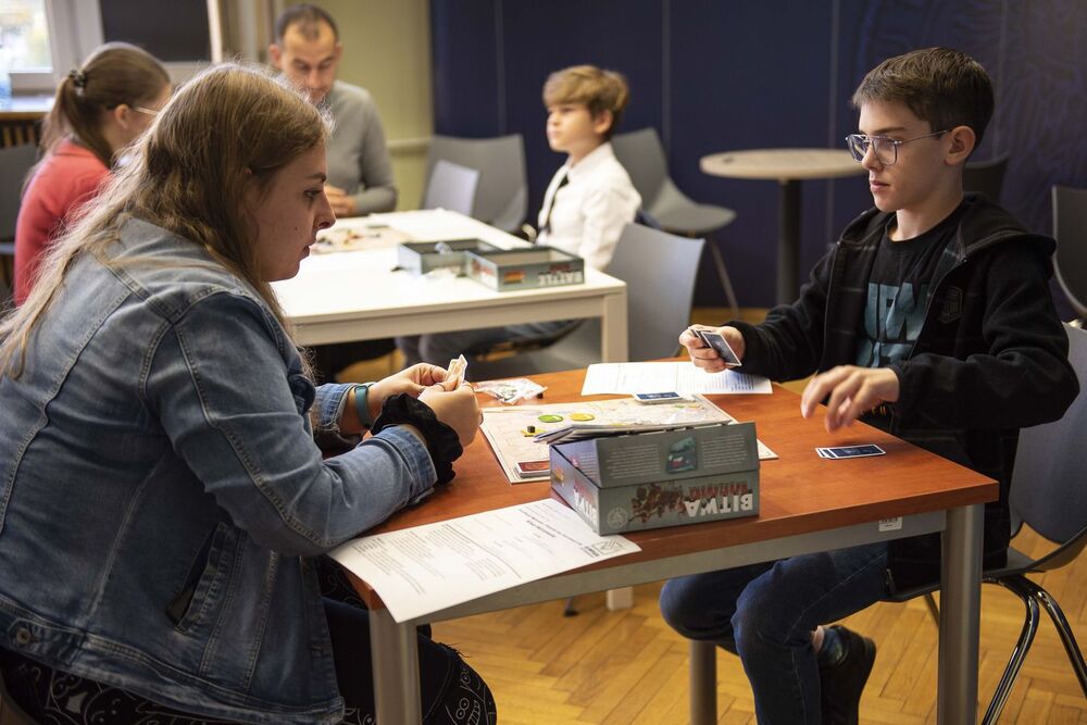 Małopolskie kwalifikacje I Olimpiady Gier Planszowych IPN. Fot. Agnieszka Masłowska (IPN)