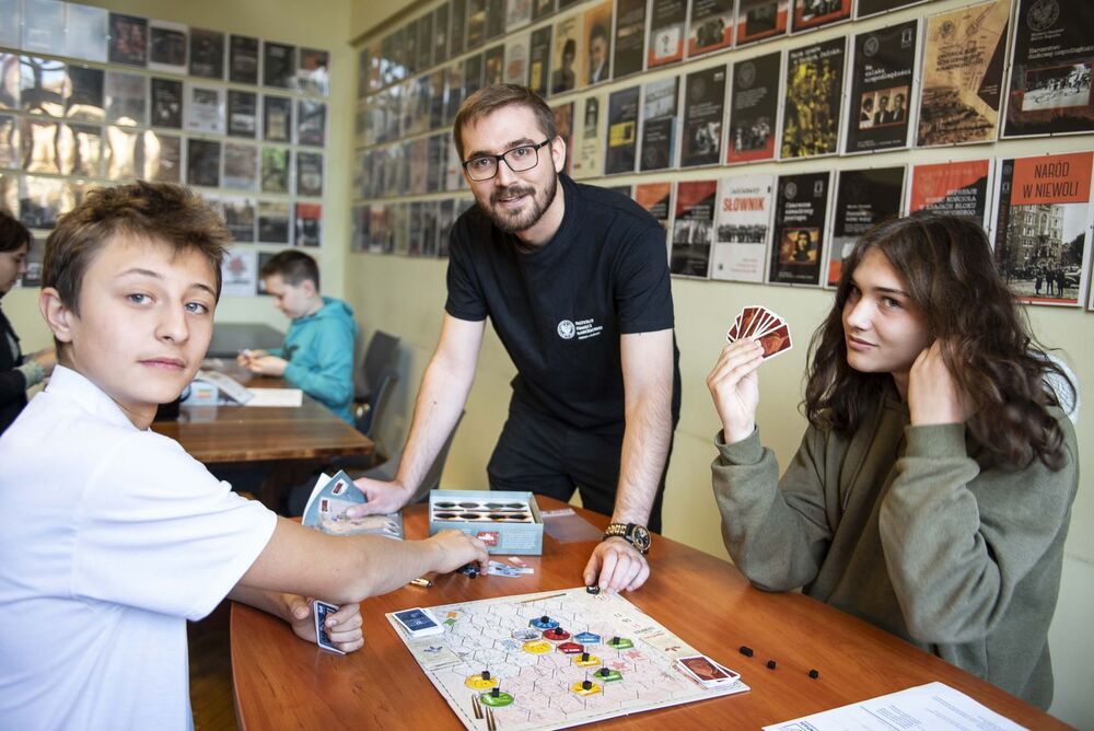 Małopolskie kwalifikacje I Olimpiady Gier Planszowych IPN. Fot. Agnieszka Masłowska (IPN)