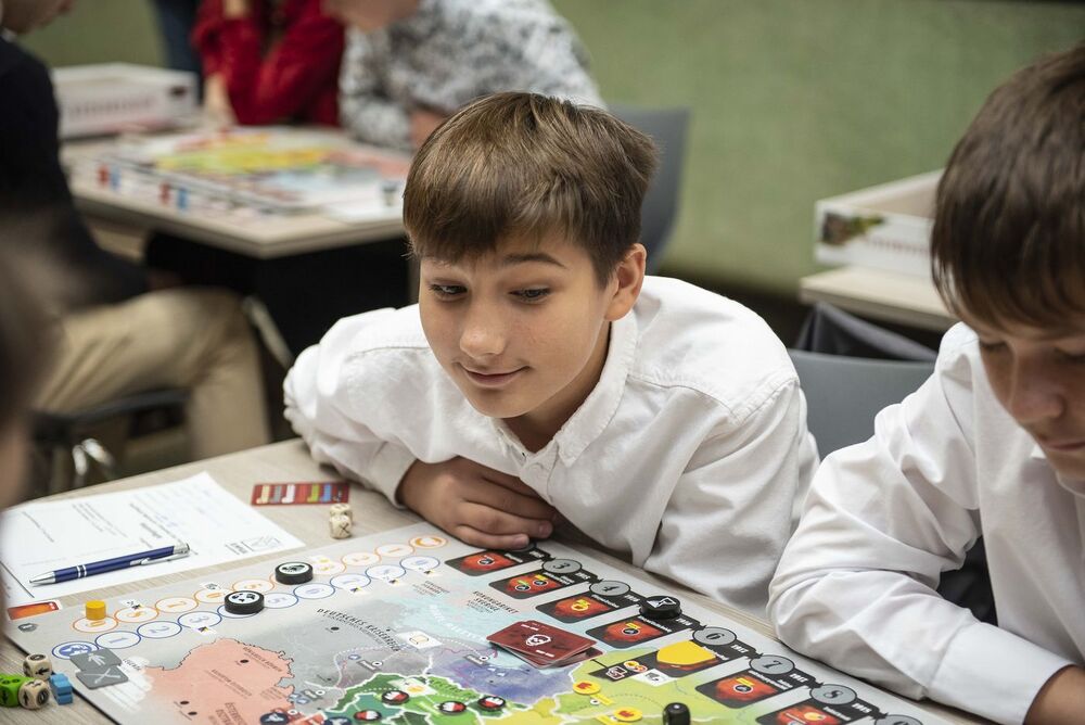 Małopolskie kwalifikacje I Olimpiady Gier Planszowych IPN. Fot. Agnieszka Masłowska (IPN)