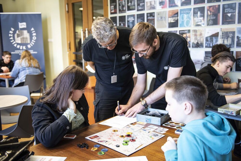 Małopolskie kwalifikacje I Olimpiady Gier Planszowych IPN. Fot. Agnieszka Masłowska (IPN)