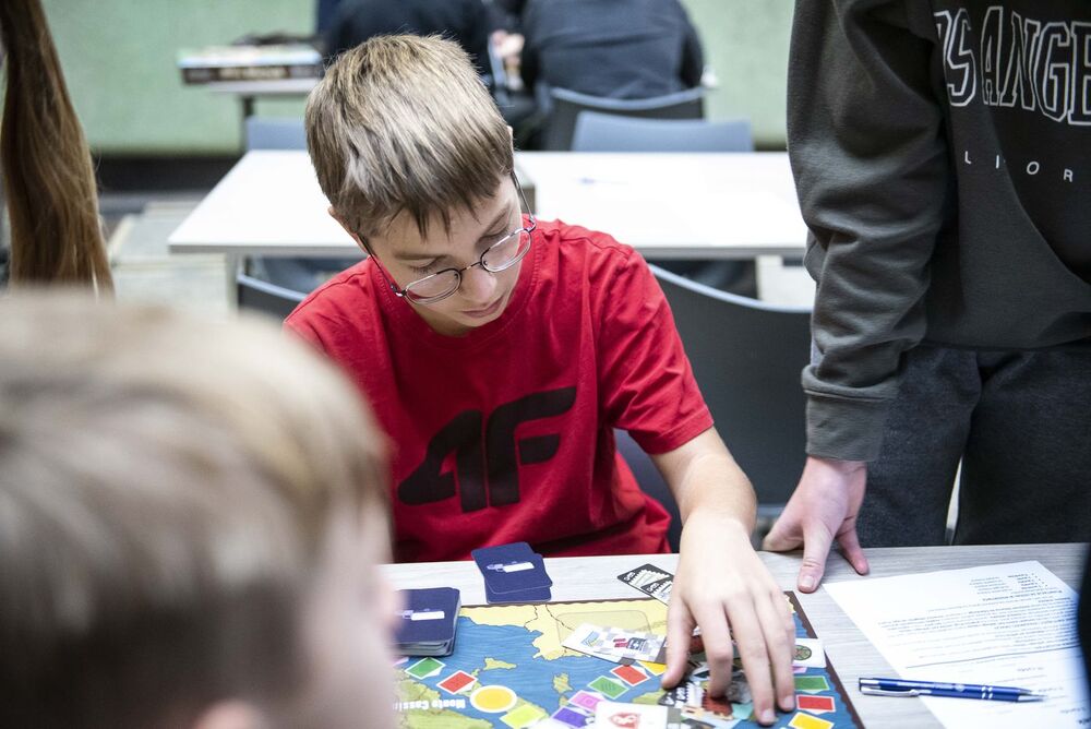 Małopolskie kwalifikacje I Olimpiady Gier Planszowych IPN. Fot. Agnieszka Masłowska (IPN)