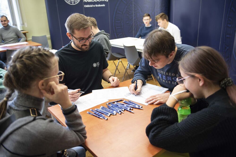 Małopolskie kwalifikacje I Olimpiady Gier Planszowych IPN. Fot. Agnieszka Masłowska (IPN)