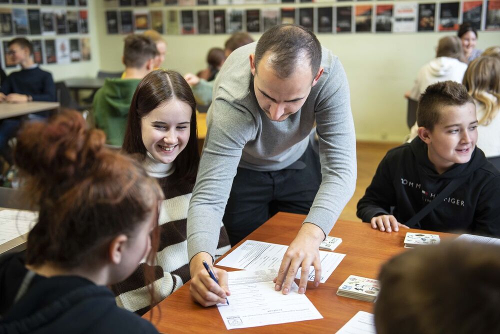 Małopolskie kwalifikacje I Olimpiady Gier Planszowych IPN. Fot. Agnieszka Masłowska (IPN)