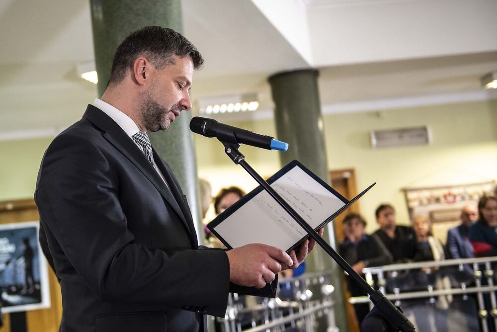 Wernisaż wystawy „Londyn żywy”. Fot. Agnieszka Masłowska (IPN)