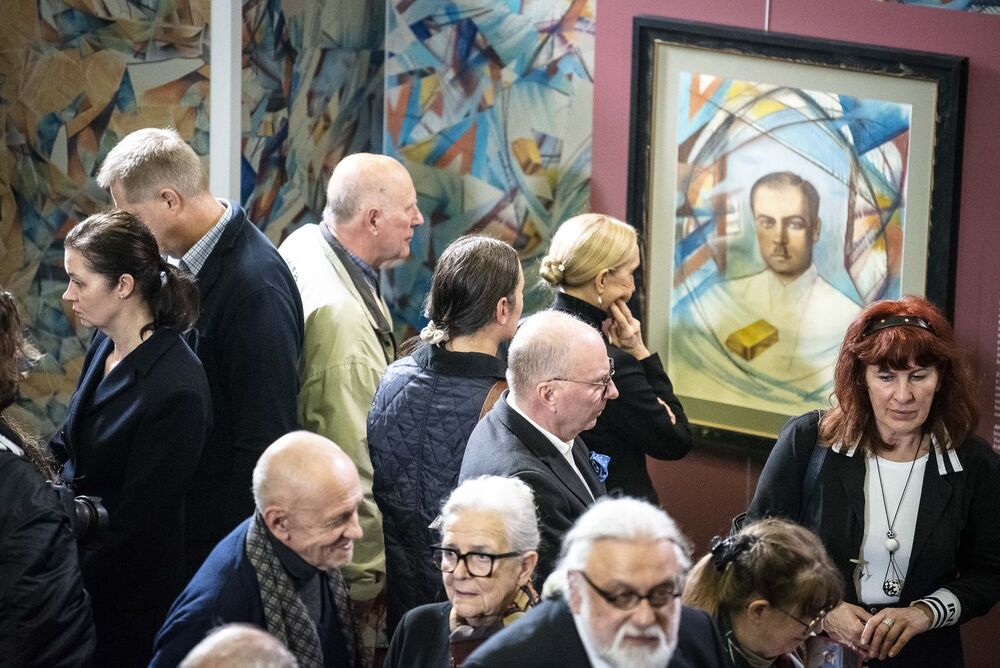 Wernisaż wystawy „Londyn żywy”. Fot. Agnieszka Masłowska (IPN)