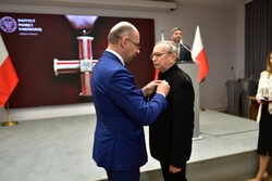 W Krakowie wręczono Krzyże Wolności i Solidarności. Fot. Żaneta Wierzgacz (IPN)