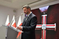 W Krakowie wręczono Krzyże Wolności i Solidarności. Fot. Żaneta Wierzgacz (IPN)