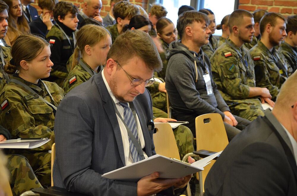 Kraków. Konferencja w 81. rocznicę śmierci marsz. Edwarda Śmigłego-Rydza. Fot. Janusz Ślęzak (IPN)