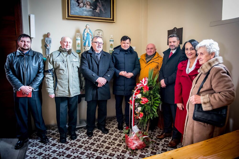 Nabożeństwo w intencji ks. Lelity, skazanego w procesie kurii krakowskiej. Fot. Agnieszka Masłowska (IPN)