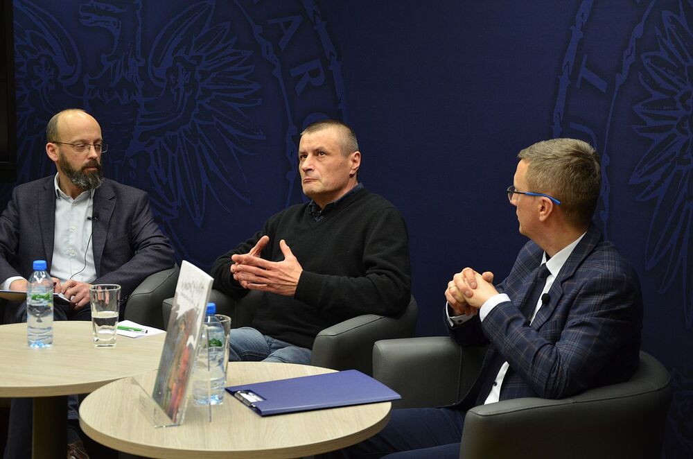Dyskusja na temat publikacji IPN o Wincentym Witosie. Fot. Janusz Ślęzak (IPN)