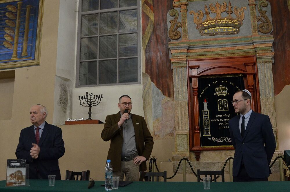 Promocja książki „Żydzi Krakowa w dobie zagłady”. Fot. Janusz Ślęzak (IPN)