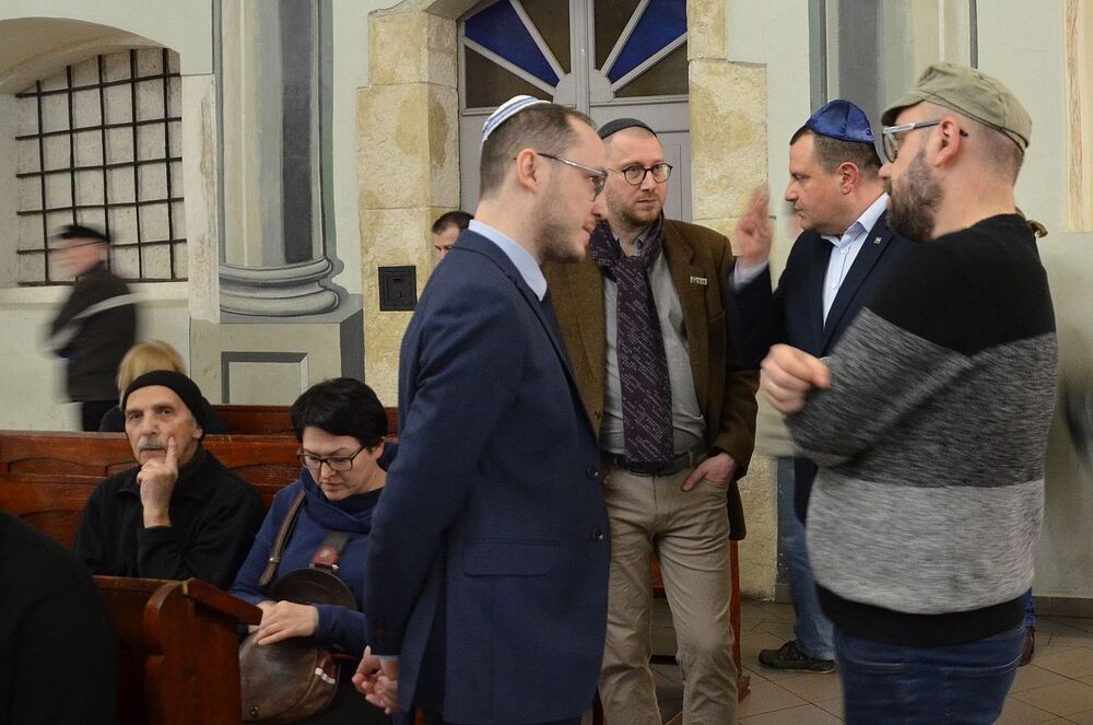 Promocja książki „Żydzi Krakowa w dobie zagłady”. Fot. Janusz Ślęzak (IPN)