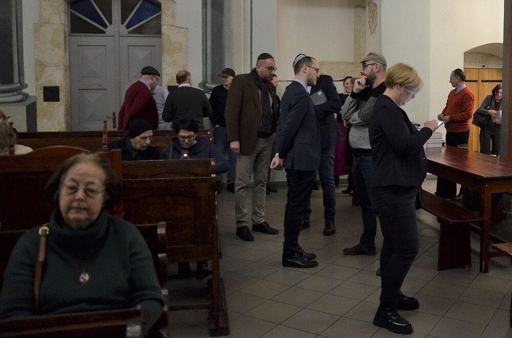 Promocja książki „Żydzi Krakowa w dobie zagłady”. Fot. Janusz Ślęzak (IPN)