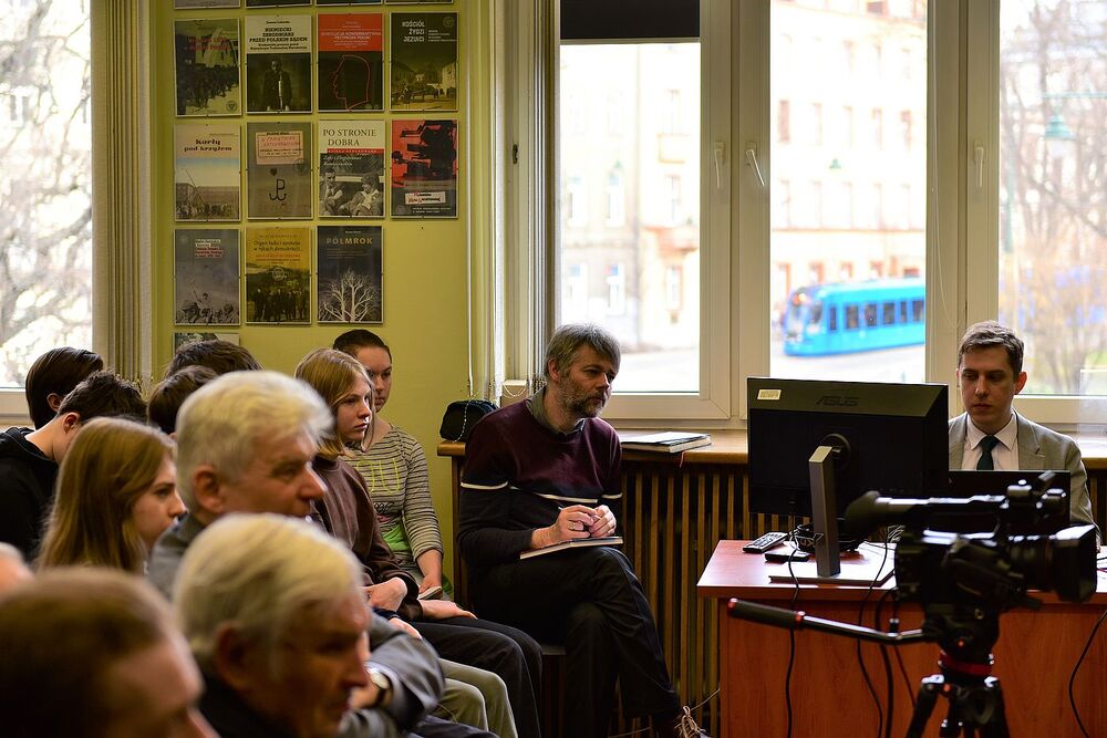 Panel dyskusyjny na „Przystanku Historia” IPN. Fot. Janusz Ślęzak (IPN)