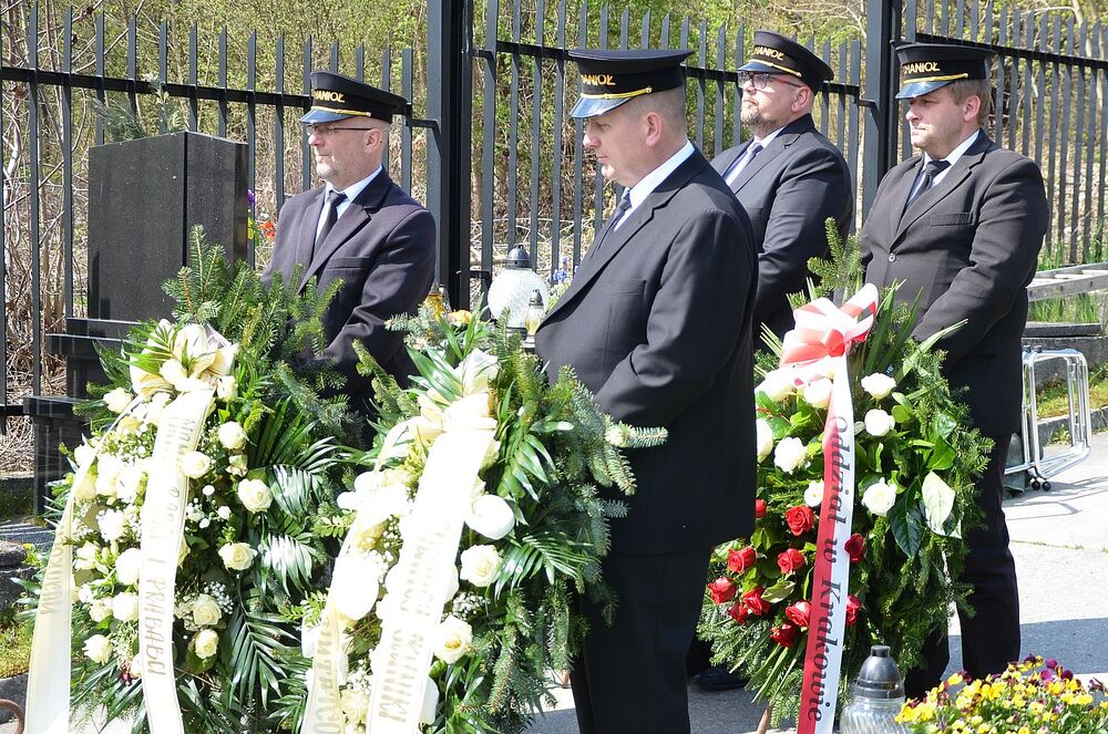 Uroczystości pogrzebowe mjr Alicji Samborskiej. Fot. Janusz Ślęzak (IPN)