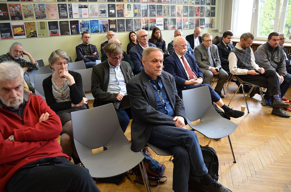 Konferencja naukowa o strajku w Hucie im. Lenina. Fot. Janusz Ślęzak (IPN)