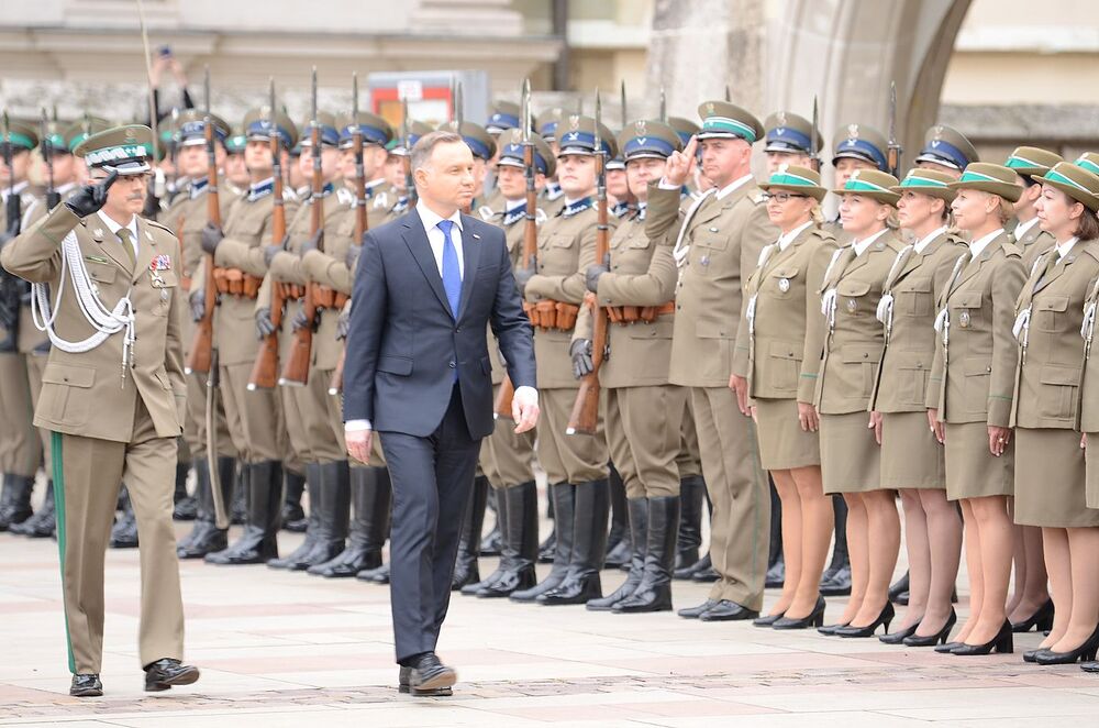 Święto Straży Granicznej na Wawelu. Fot. Janusz Ślęzak (IPN)