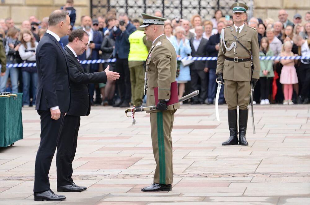 Święto Straży Granicznej na Wawelu. Fot. Janusz Ślęzak (IPN)