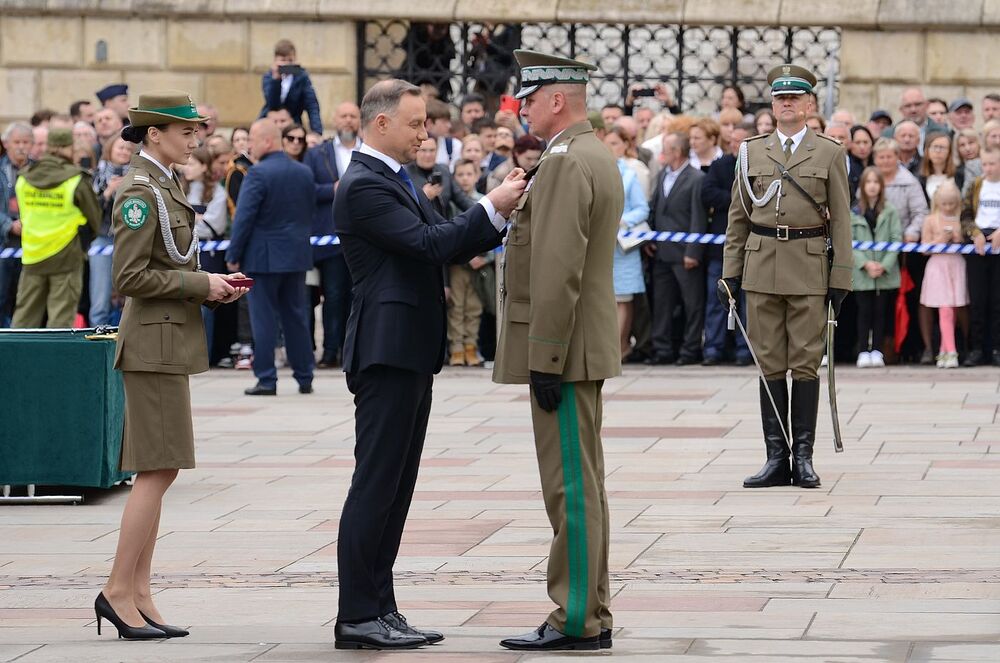 Święto Straży Granicznej na Wawelu. Fot. Janusz Ślęzak (IPN)