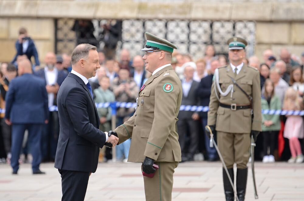 Święto Straży Granicznej na Wawelu. Fot. Janusz Ślęzak (IPN)