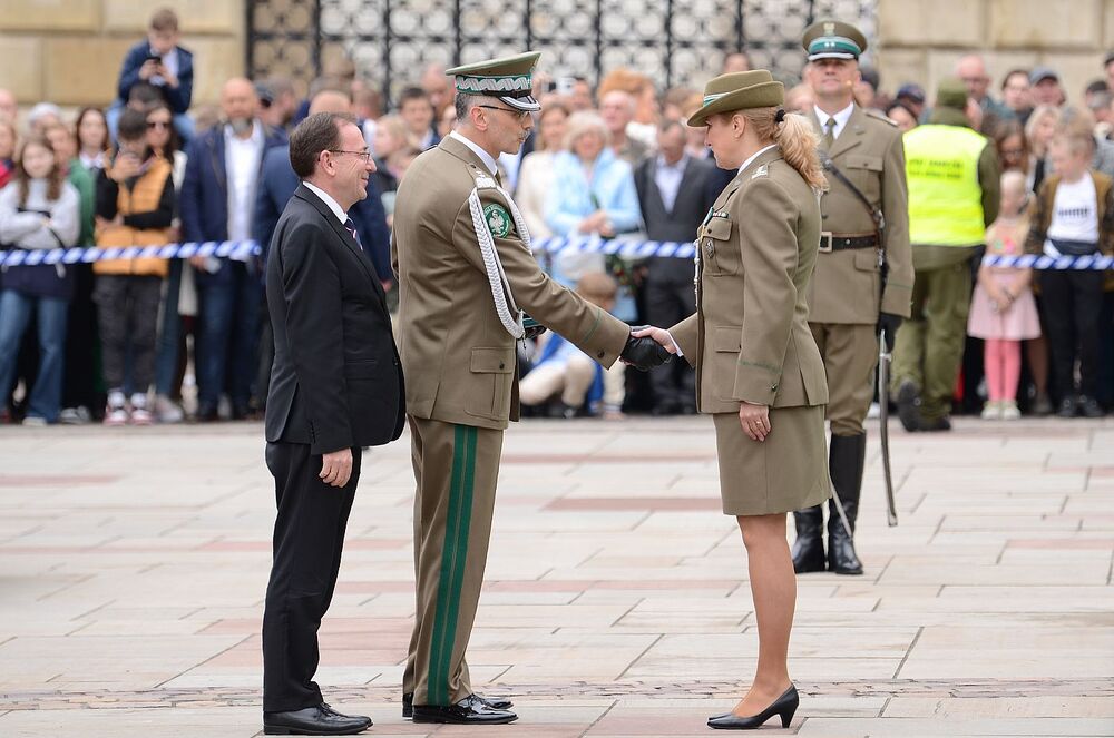 Święto Straży Granicznej na Wawelu. Fot. Janusz Ślęzak (IPN)