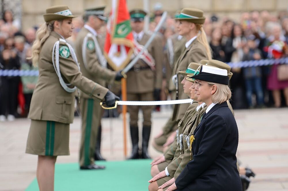 Święto Straży Granicznej na Wawelu. Fot. Janusz Ślęzak (IPN)