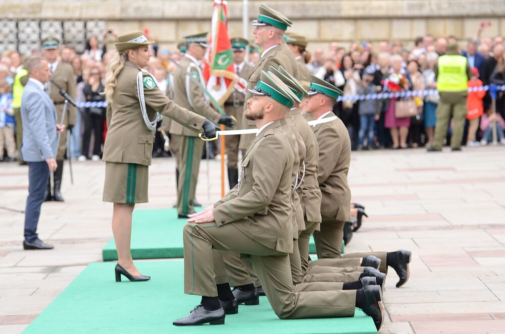 Święto Straży Granicznej na Wawelu. Fot. Janusz Ślęzak (IPN)