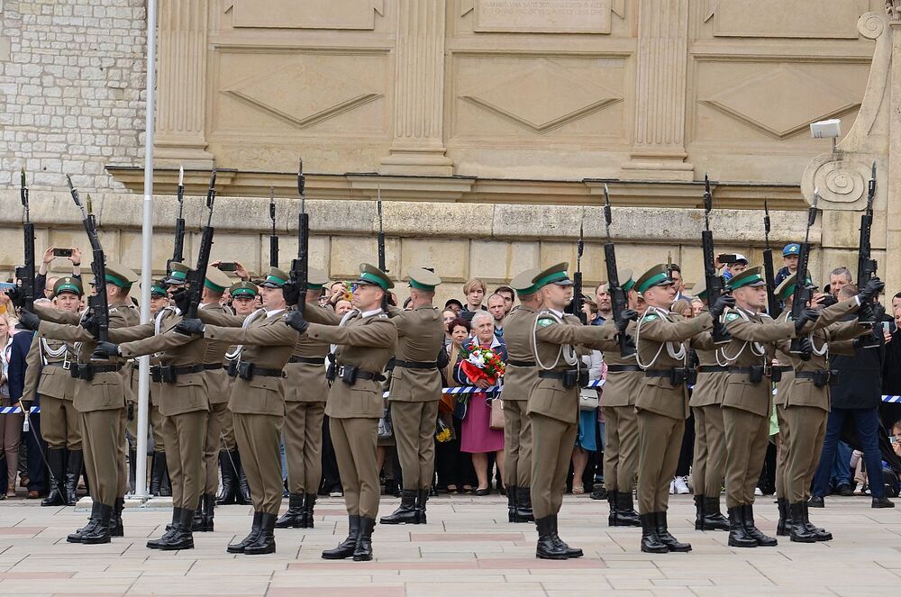 Święto Straży Granicznej na Wawelu. Fot. Janusz Ślęzak (IPN)
