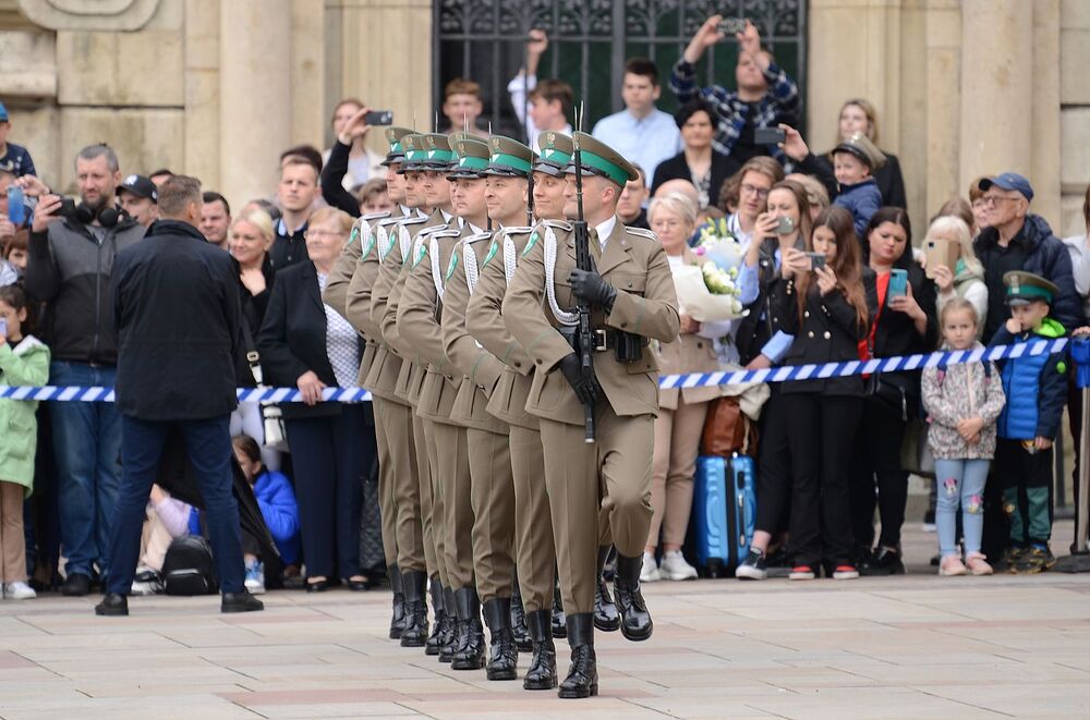 Święto Straży Granicznej na Wawelu. Fot. Janusz Ślęzak (IPN)