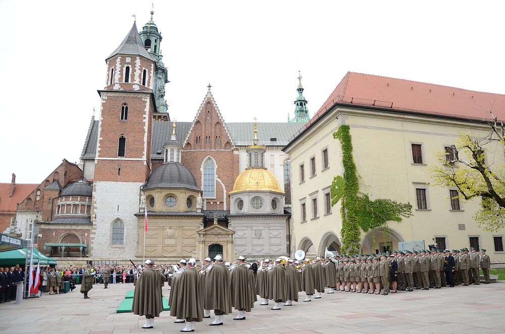 Święto Straży Granicznej na Wawelu. Fot. Janusz Ślęzak (IPN)