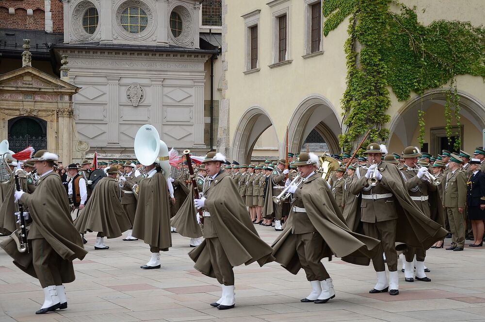 Święto Straży Granicznej na Wawelu. Fot. Janusz Ślęzak (IPN)