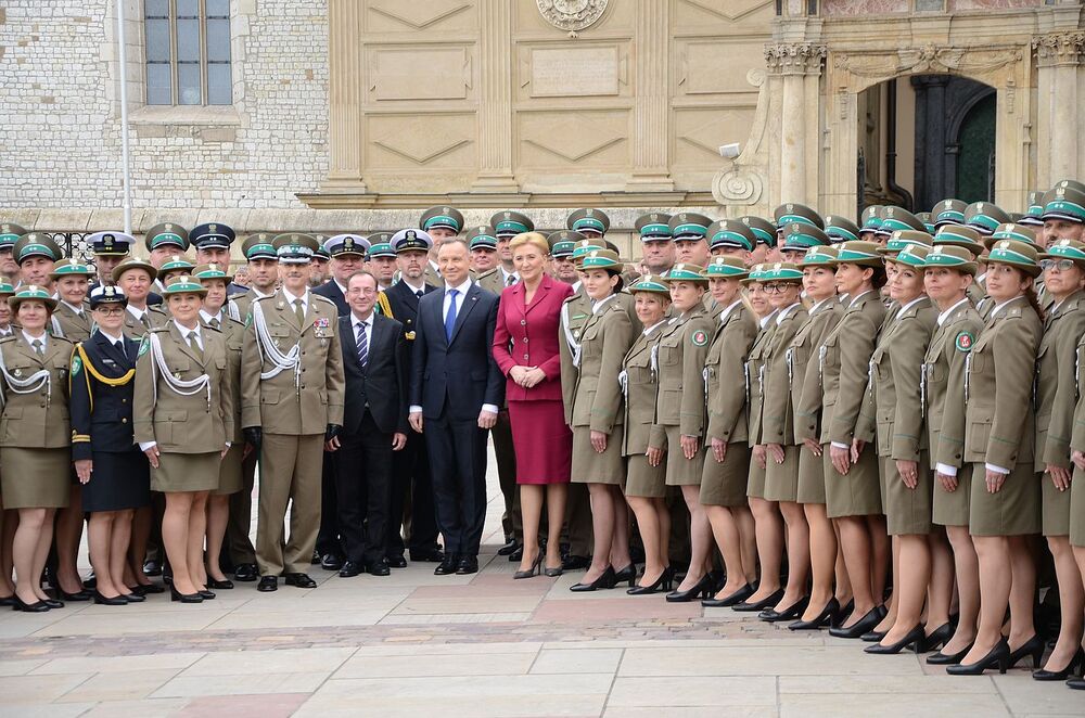Święto Straży Granicznej na Wawelu. Fot. Janusz Ślęzak (IPN)