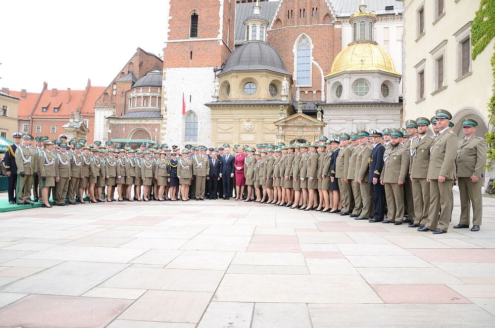 Święto Straży Granicznej na Wawelu. Fot. Janusz Ślęzak (IPN)