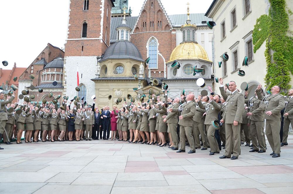 Święto Straży Granicznej na Wawelu. Fot. Janusz Ślęzak (IPN)