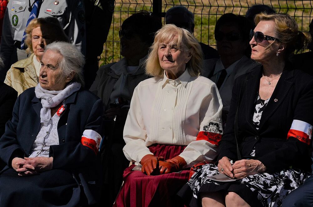 W Wierzbnie złożono hołd gen. Okulickiemu i cichociemnym. Fot. Janusz Ślęzak (IPN)