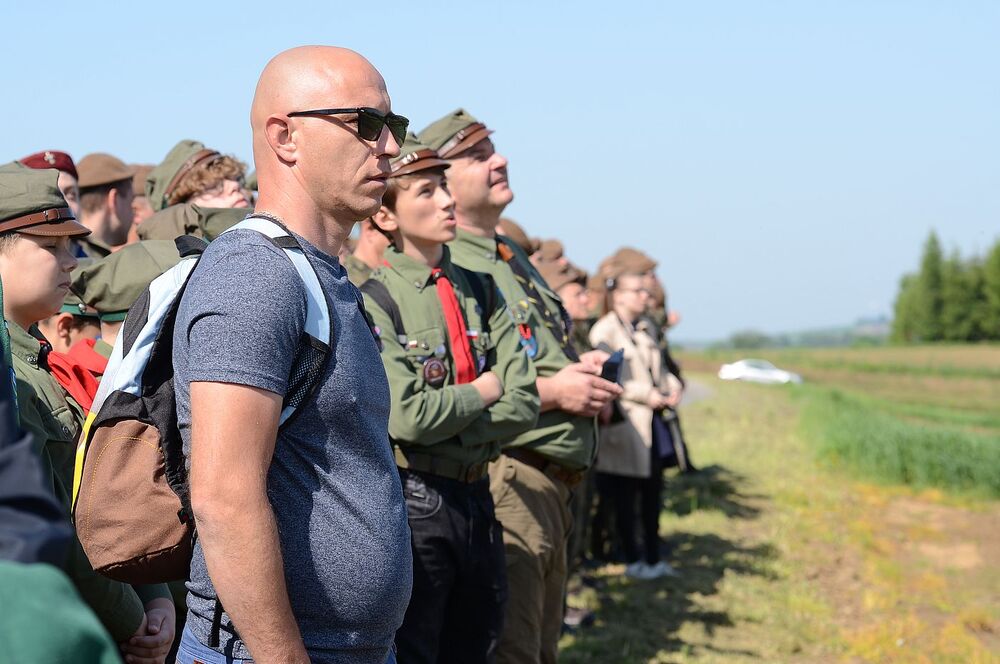 W Wierzbnie złożono hołd gen. Okulickiemu i cichociemnym. Fot. Janusz Ślęzak (IPN)