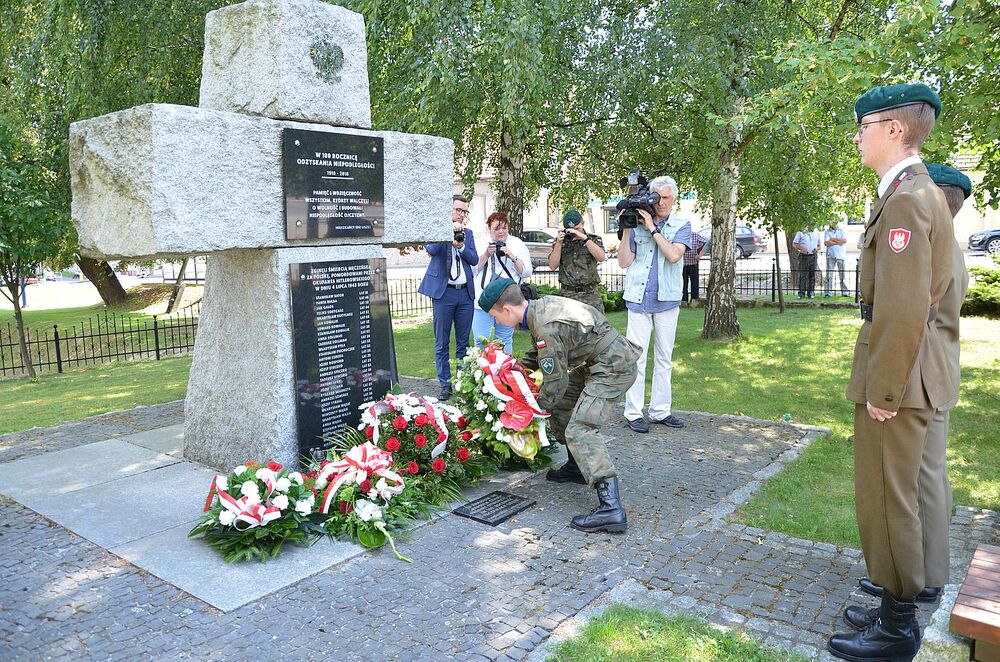 Uroczystości w związku z 80. rocznicą pacyfikacji Liszek. Fot. Janusz Ślęzak (IPN)