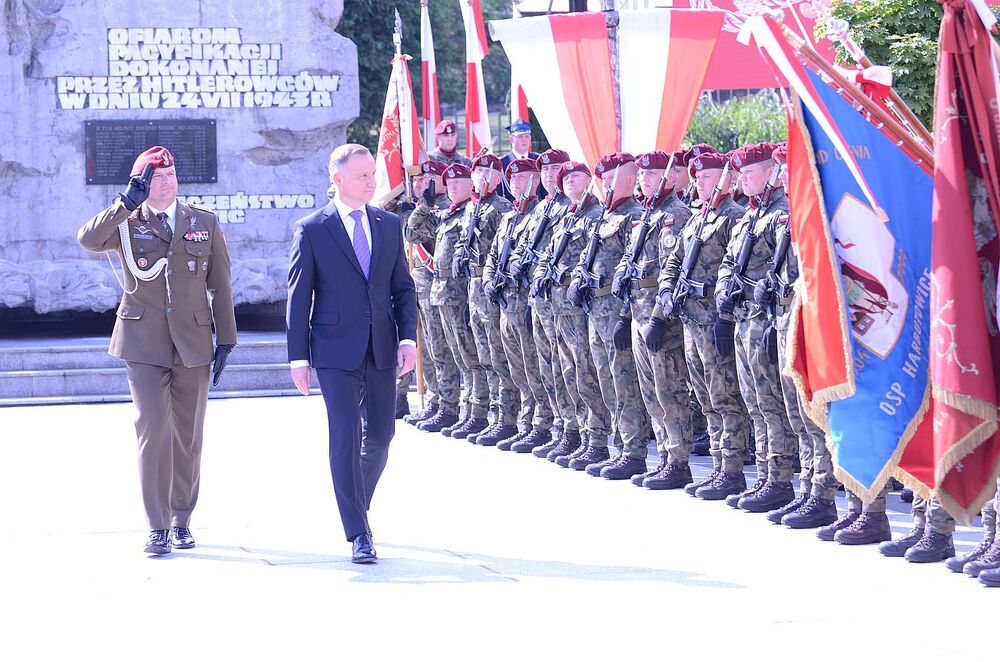 Uroczystości w Sułkowicach w związku z 80. rocznicą niemieckiej pacyfikacji miejscowości. Fot. Janusz Ślęzak (IPN)