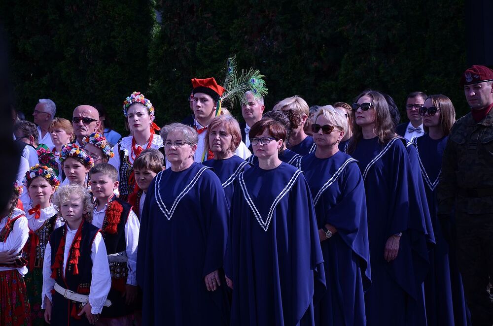 Uroczystości w Sułkowicach w związku z 80. rocznicą niemieckiej pacyfikacji miejscowości. Fot. Janusz Ślęzak (IPN)