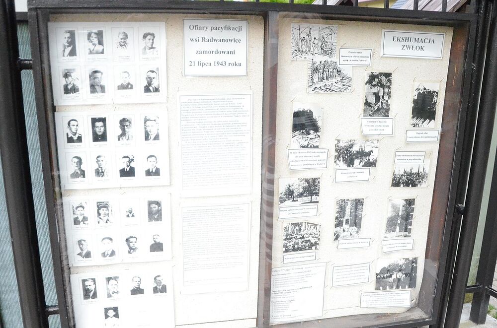 80. rocznica niemieckiej zbrodni w Radwanowicach. Fot. Janusz Ślęzak (IPN)
