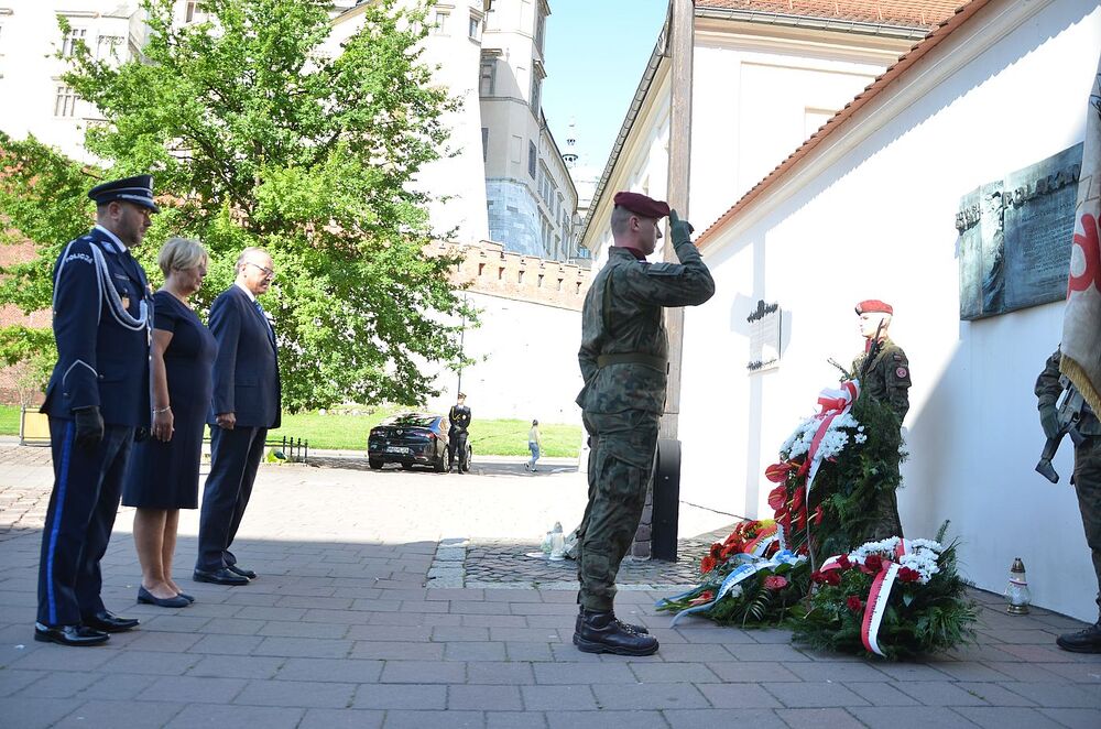 W Krakowie złożyliśmy hołd ofiarom tzw. operacji polskiej NKWD. Fot. Janusz Ślęzak (IPN)