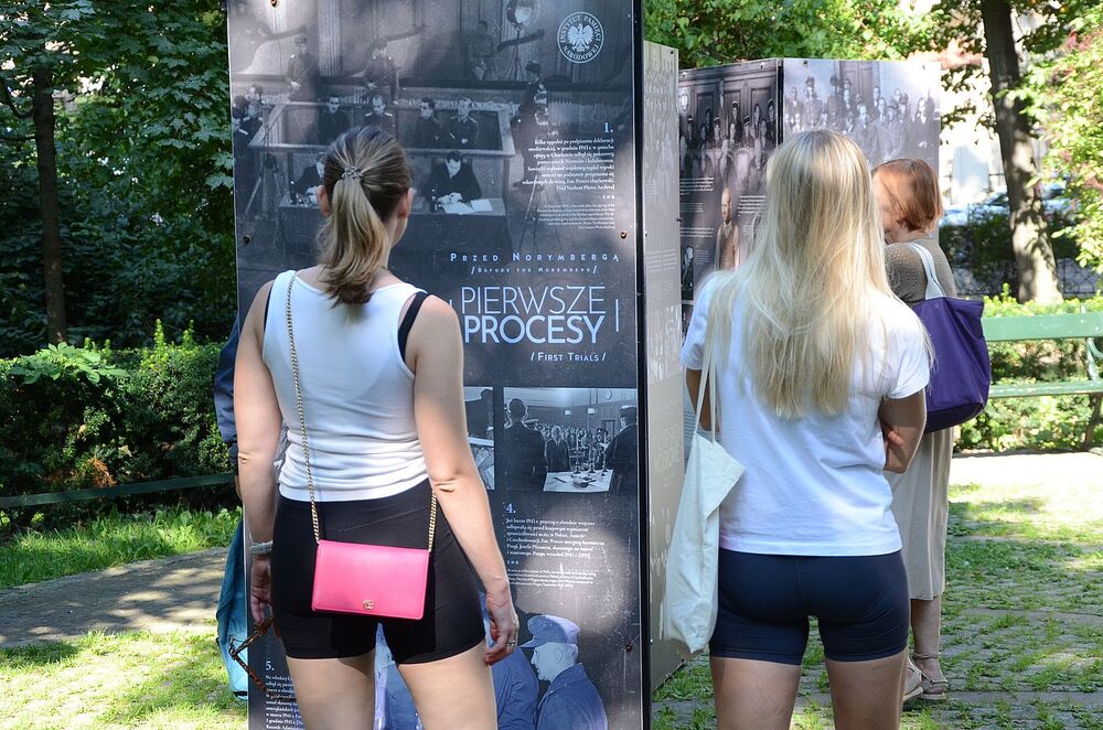 Wystawa „Zbrodnie (nie)osądzone” w Krakowie. Fot. Janusz Ślęzak (IPN)