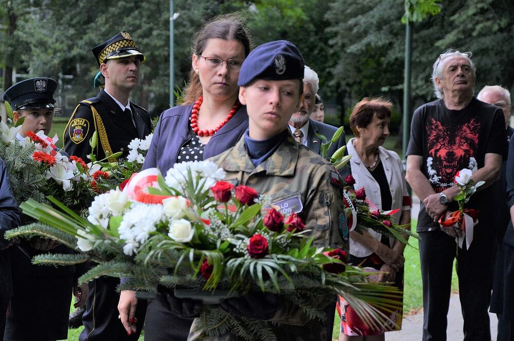 77. rocznica śmierci Danuty Siedzikówny „Inki”. Fot. Janusz Ślęzak (IPN)