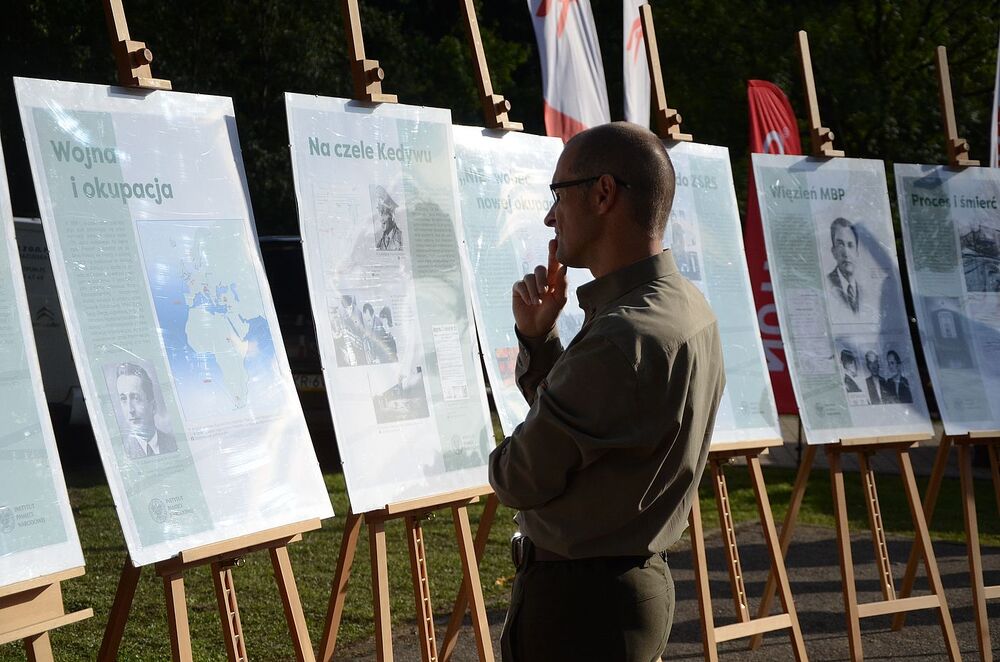 XII nocny marsz śladami gen. Nila. Fot. Janusz Ślęzak (IPN)