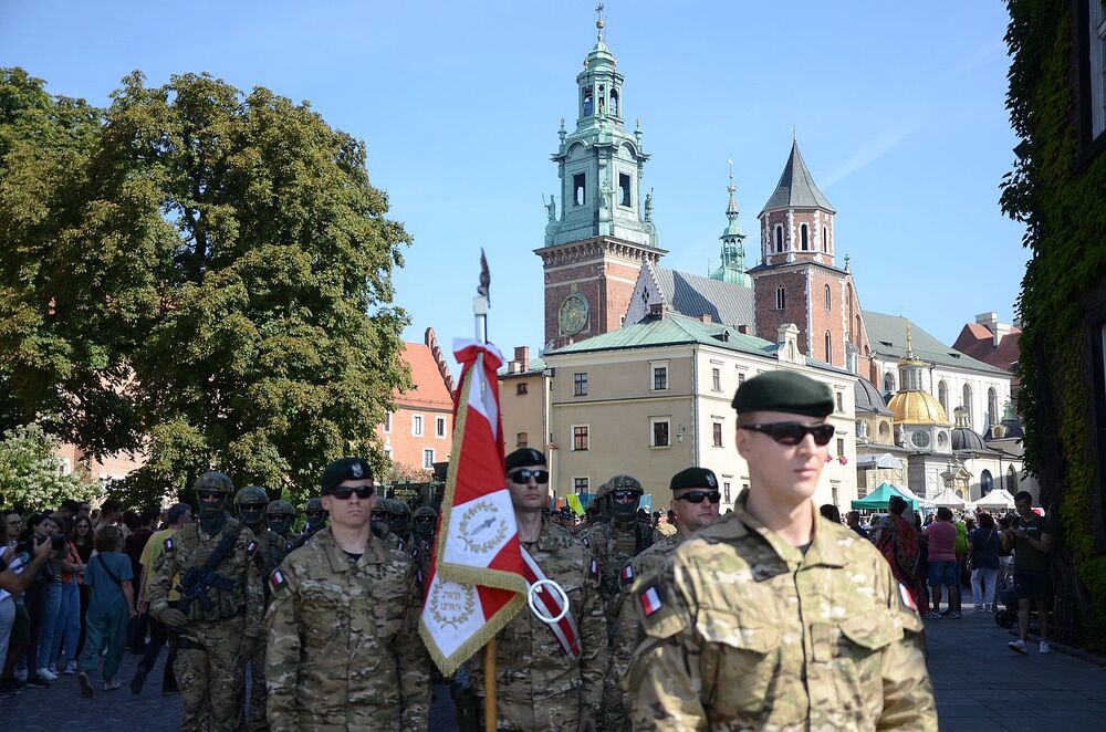 Święto Jednostki Wojskowej NIL na Wawelu. Fot. Janusz Ślęzak (IPN)