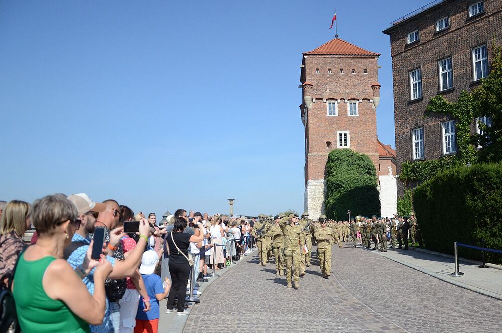 Święto Jednostki Wojskowej NIL na Wawelu. Fot. Janusz Ślęzak (IPN)